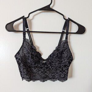 Free People bralette gray size S